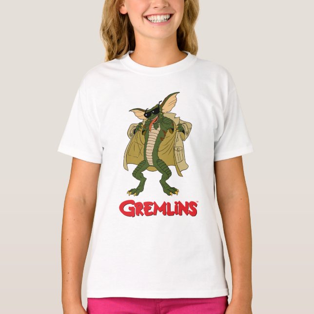 T-shirt Gremlins | Cachet à tranchée Flash (Devant)