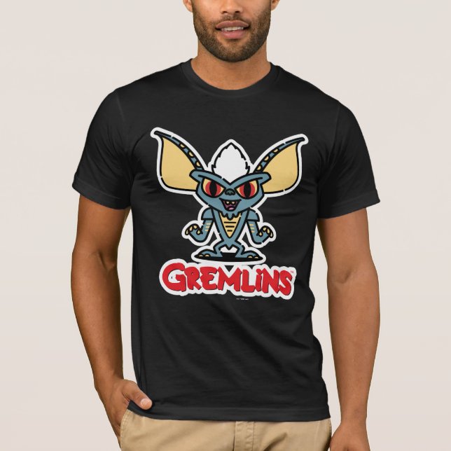 T-shirt Gremlins | Caractère comique de bande passante (Devant)