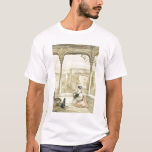T-shirt Grenade (Alhambra), plaquent 9 des 'croquis de