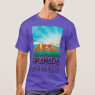 T-shirt Grenade Andalousie Espagne