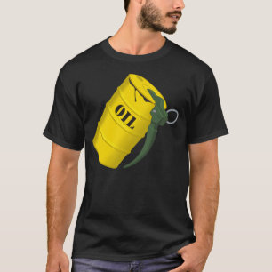 T-shirt Grenade d'huile