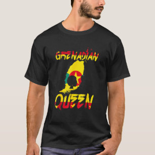 T-shirt Grenade Reine Grenade Drapeau Pride Afro Pride Acc