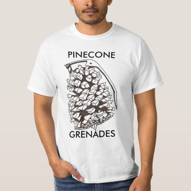 T-SHIRT GRENADES DE PINECONE (Devant)
