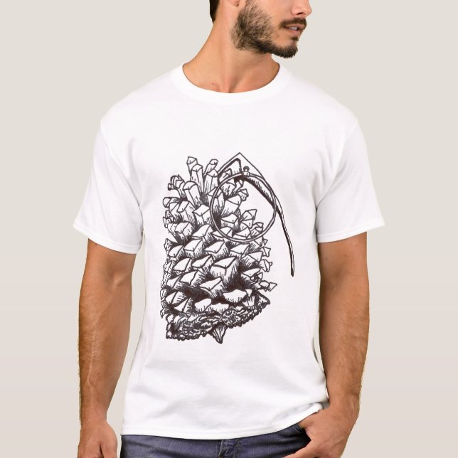 T-shirt Grenades de Pinecone (Devant)