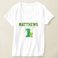 Grenouille 1er anniversaire maman tenue assortie