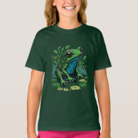 Grenouille à étang détaillée