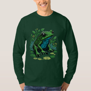 T-shirt Grenouille à étang détaillée