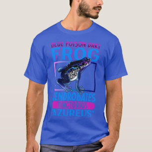 T-shirt Grenouille à tarte à poison bleu