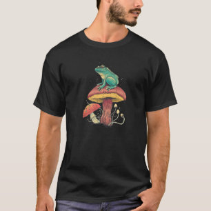 T-shirt Grenouille Assis Sur Un Champagne En Style Cottaco