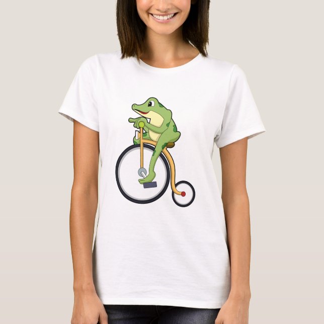 T-shirt Grenouille au cirque avec vélo.PNG (Devant)