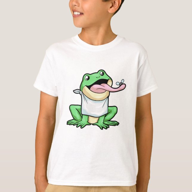 T-shirt Grenouille au coléoptère (Devant)
