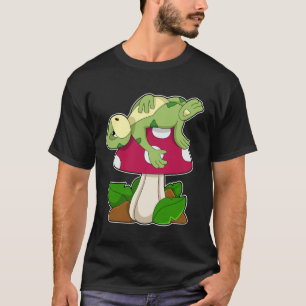 T-shirt Grenouille au coucher du champignon