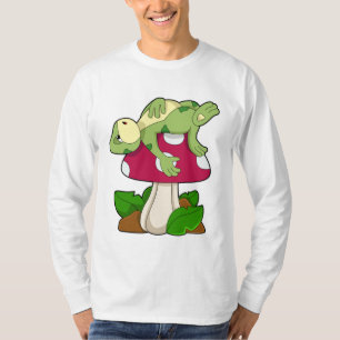 T-shirt Grenouille au coucher du champignon