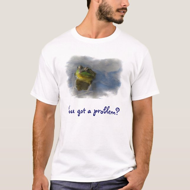 T-shirt Grenouille avec attitude (Devant)