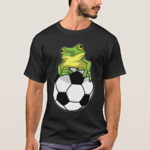 T-shirt Grenouille avec balle de football