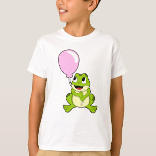 T-shirt Grenouille avec ballon