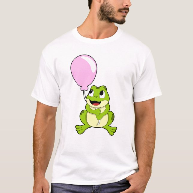 T-shirt Grenouille avec ballon (Devant)