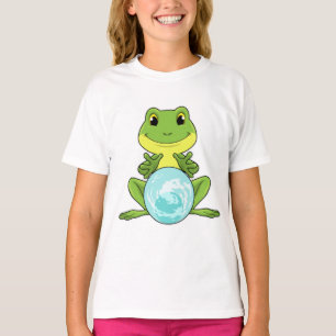 T-shirt Grenouille avec boule de cristal