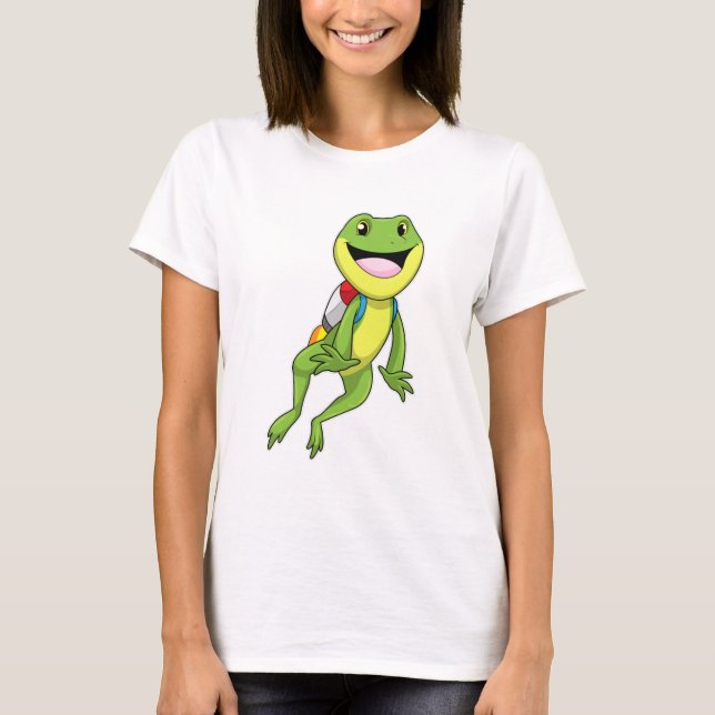 T-shirt Grenouille avec Jetpack (Devant)