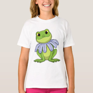 T-shirt Grenouille avec marguerite