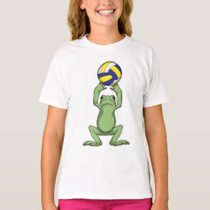 T-shirt Grenouille avec volleyball