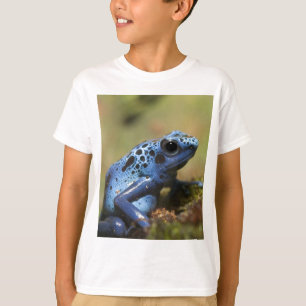 T-shirt Grenouille bleue de dard de poison