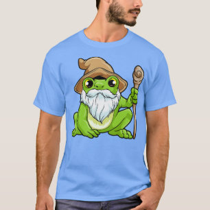 T-shirt Grenouille comme magicien avec baguette magique