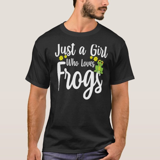 T-shirt Grenouille cool Pour Femmes Filles Enfants Grenoui (Devant)