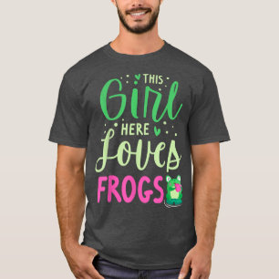 T-shirt Grenouille crapaud Conte de fée Amphibiens