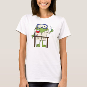T-shirt Grenouille dans le laboratoire de la Science