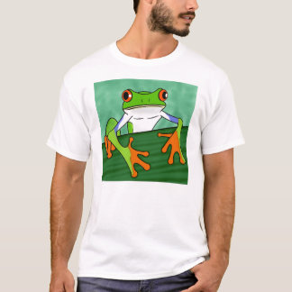 T-shirt Grenouille d'arbre révisée et corrigée
