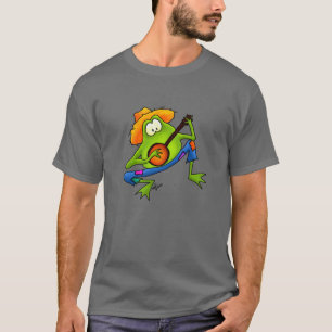 T-shirt Grenouille de Bluegrass de banjo