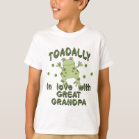 Grenouille de grand-papa d'amour de TOADALLY