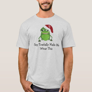 T-shirt Grenouille de Noël drôle avec citation