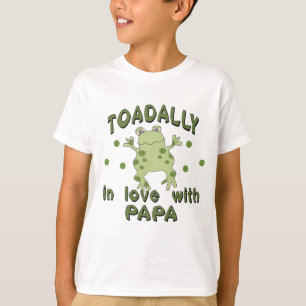 T-shirt Grenouille de papa d'amour de TOADALLY
