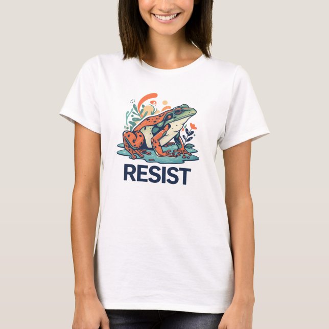 T-shirt Grenouille de Portland (Devant)