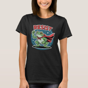 T-shirt Grenouille de Résistance de Portland Grenouille de