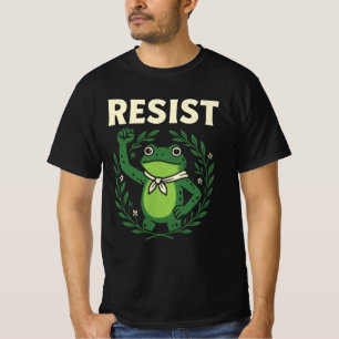 T-shirt Grenouille de Résistance Portland Manifestation de