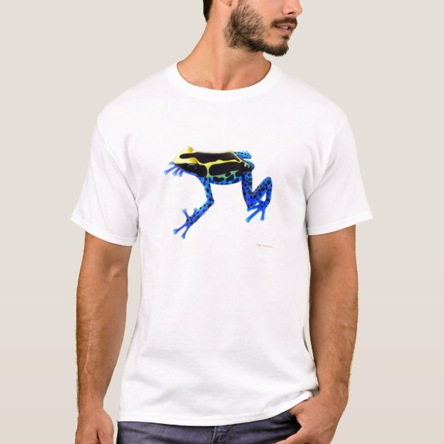 T-shirt Grenouille de teinture de flèche de poison (Devant)