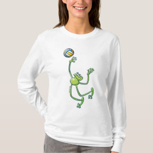 T-shirt Grenouille de volleyball