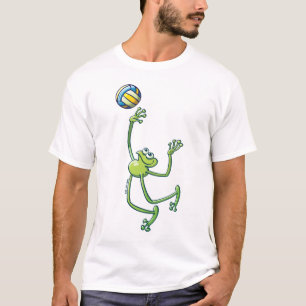 T-shirt Grenouille de volleyball