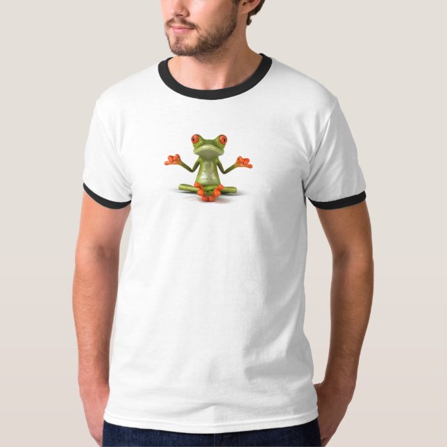 T-shirt Grenouille de zen (Devant)