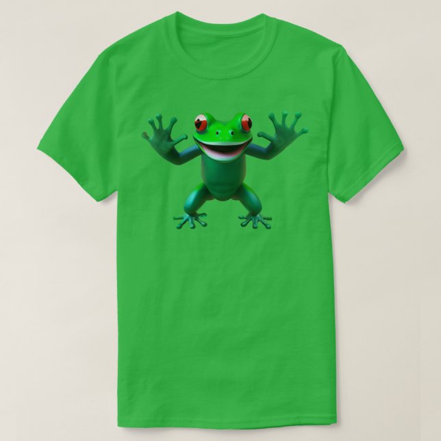 T-shirt grenouille debout (Design devant)