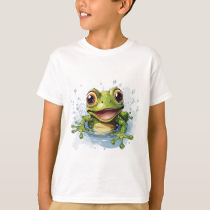 T-shirt Grenouille drôle