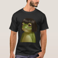 Grenouille drôle Bob coupe de cheveux Mème Grenoui