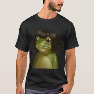 T-shirt Grenouille drôle Bob coupe de cheveux Mème Grenoui