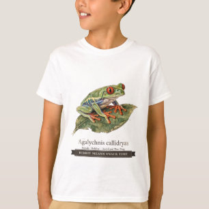 T-shirt Grenouille drôle pour enfants "Ribbit signifie c'e