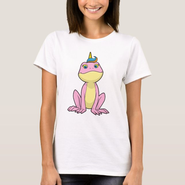 T-shirt Grenouille en licorne (Devant)