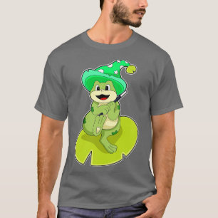 T-shirt Grenouille en magicien avec baguette magique