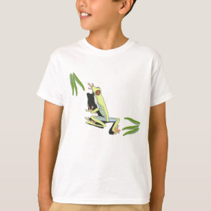 T-shirt Grenouille Escalade